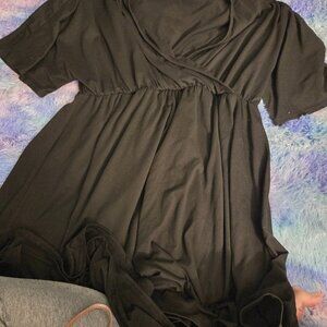 3 in 1 Labor/Delivery/Hospital Gown Maternity Dress Nursing Nightgown Sleepgown